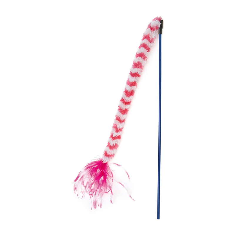 Feather Teasers Cat Toys - Pink Best Price in UAE