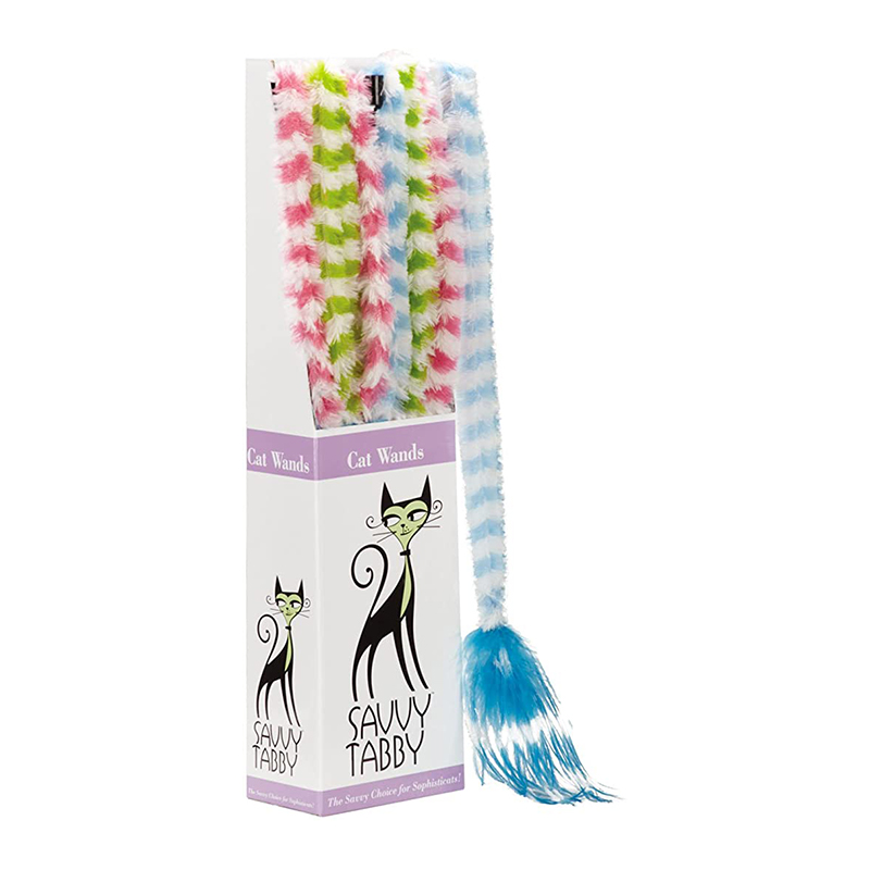 Feather Teasers Cat Toys - Pink Best Price in Dubai