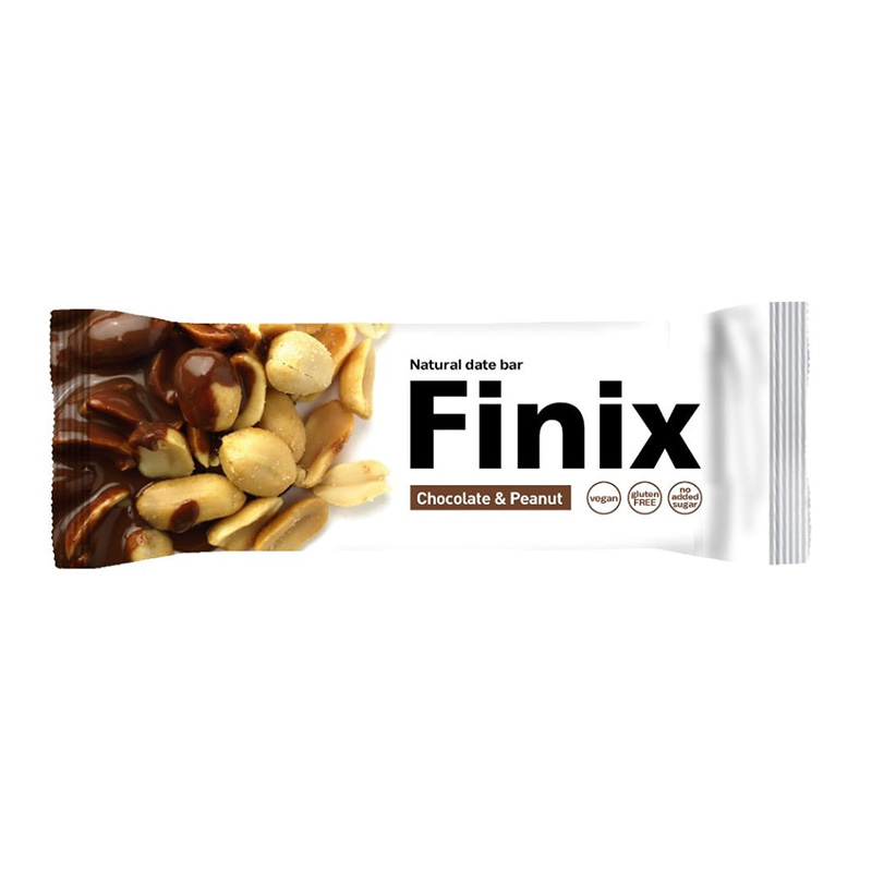 Finix Date Bar 30 G 24 Pcs in Box - Chocolate and Peanut Best Price in UAE