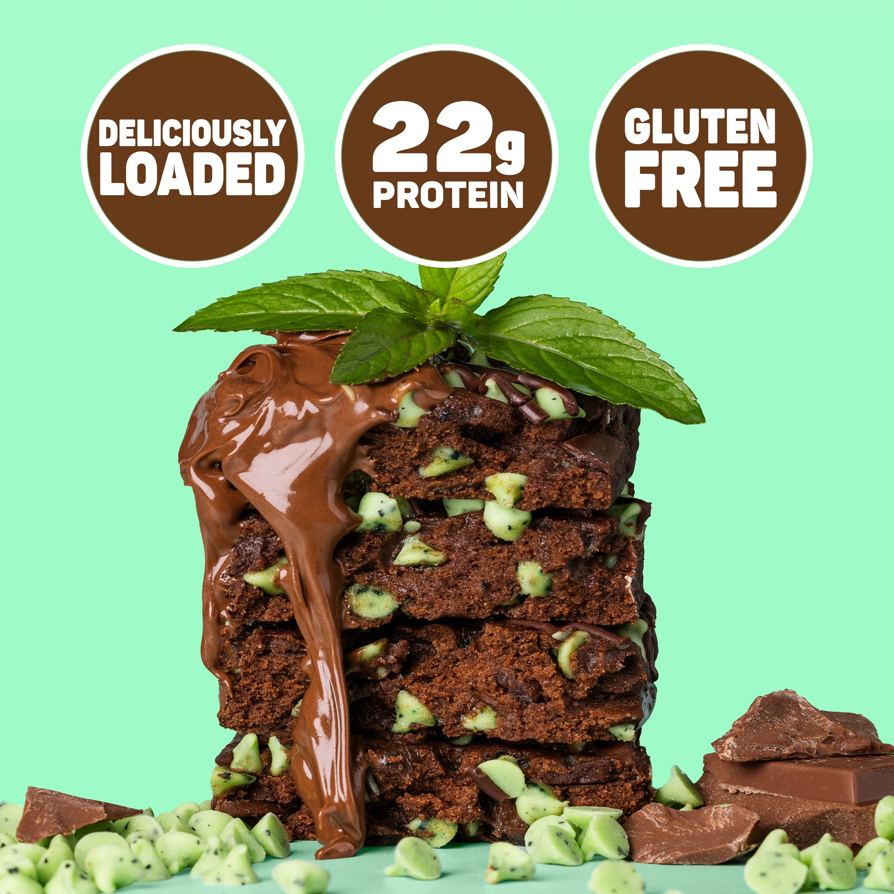 Fit Crunch Loaded Cookie Bar 12 Pc in Box - Mint Madness Best Price in UAE