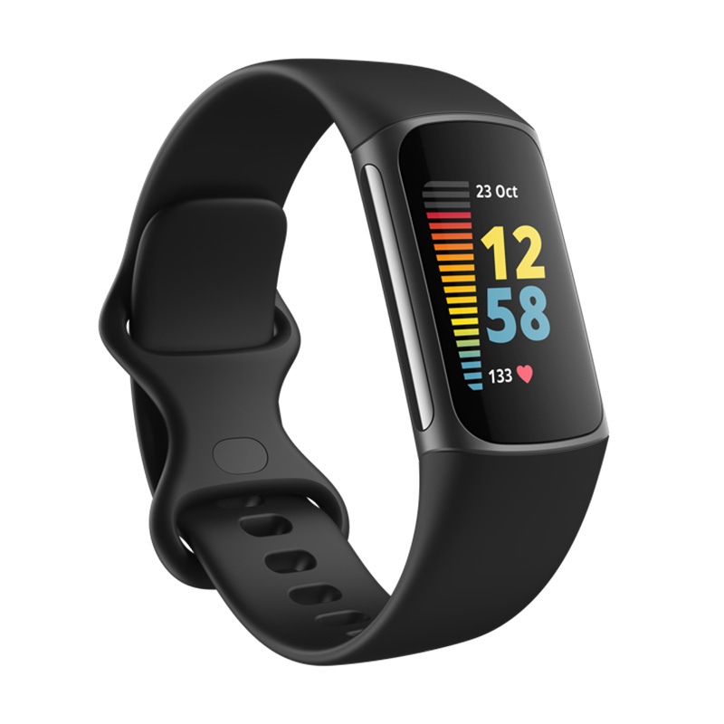 Fitbit Charge 5 Stainless Steel Activity Tracker - Black Best Price in UAE