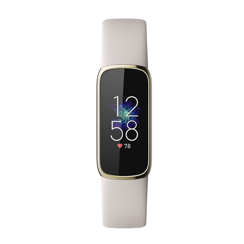 Fitbit Luxe Fitness And Wellness Tracker - Soft Gold/White Best Price in Dubai