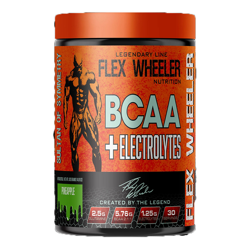 Flex Wheeler BCAA + Electrolytes 30 Servings - Pineapple