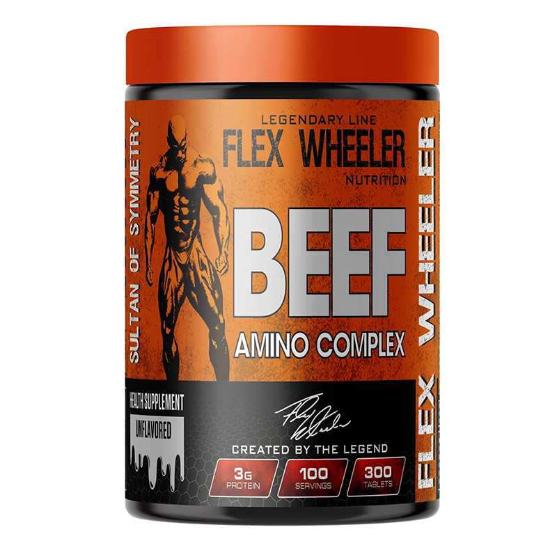 Flex Wheeler Beef Amino Complex 300 Tablets