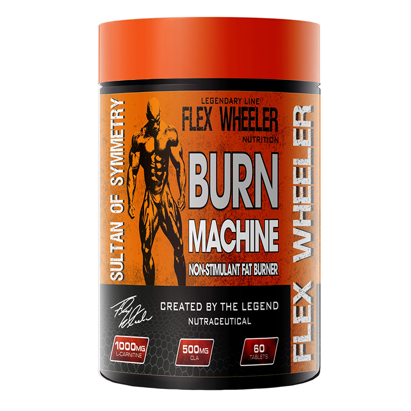 Flex Wheeler Burn Machine Non-stimulant Fat Burner 60 Tablets