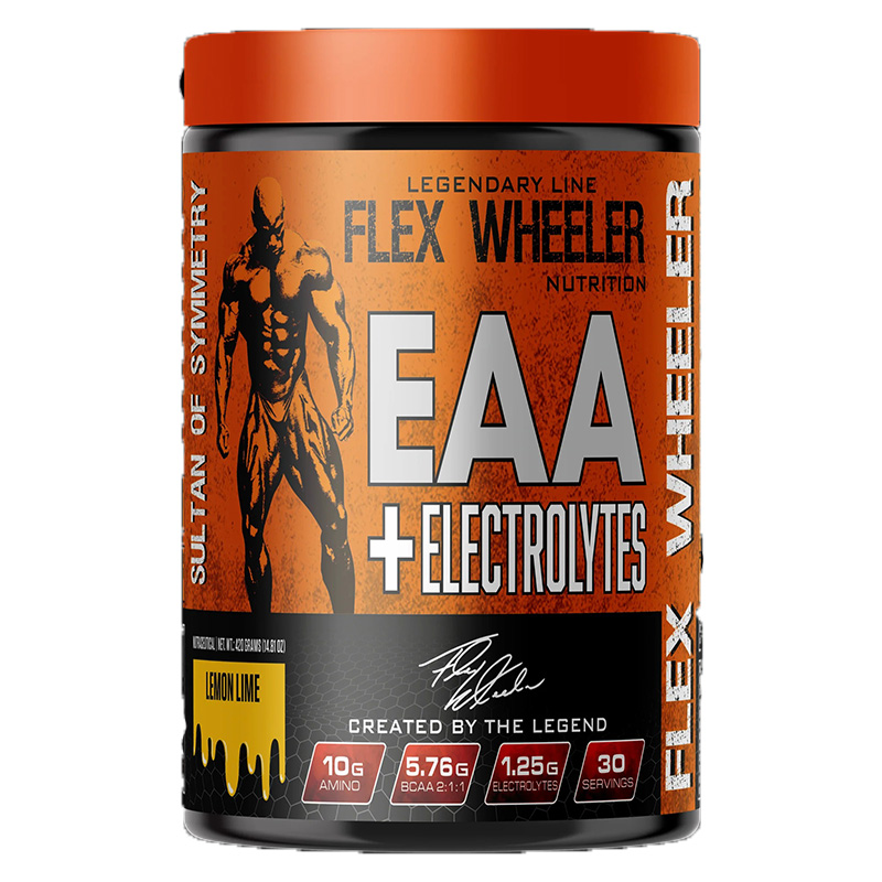 Flex Wheeler EAA With Electrolytes 30 Servings - Lemon Lime