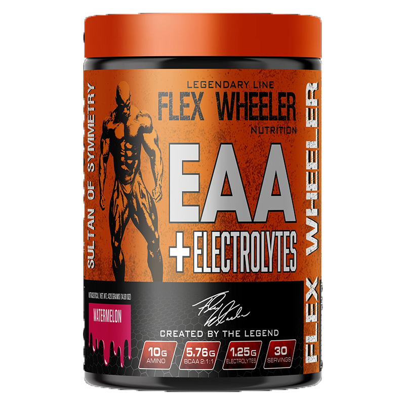 Flex Wheeler EAA With Electrolytes 30 Servings - Watermelon