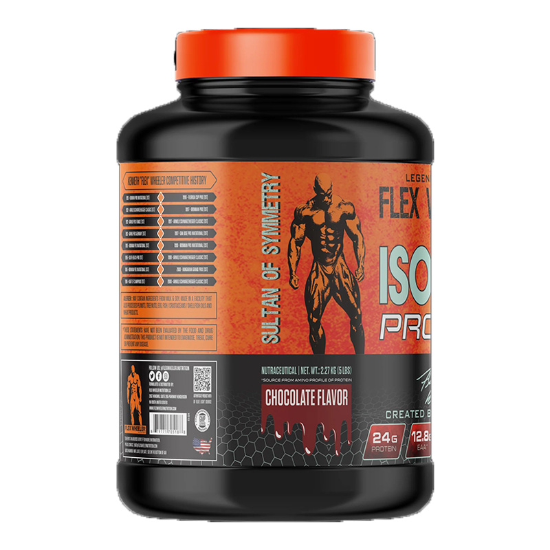 Flex Wheeler Isolate Protein 84 Servings - Chocolate Best Price in Dubai