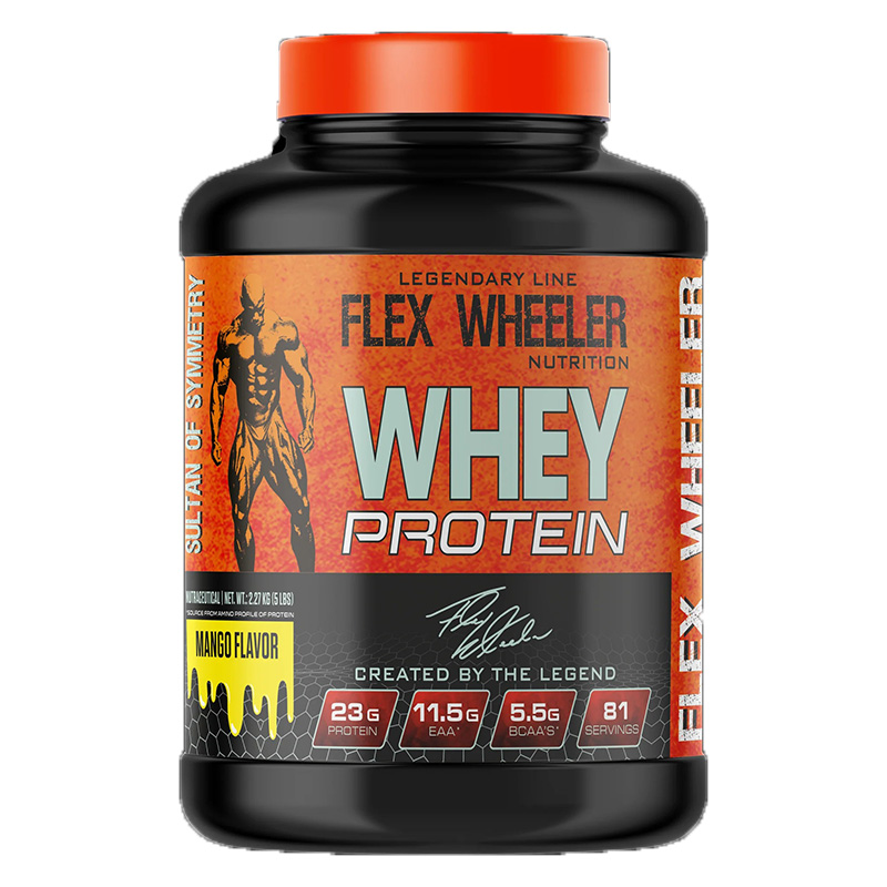 Flex Wheeler Whey Protein 81 Servings - Mango Best Price in UAE