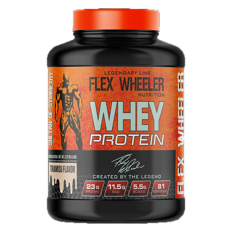 Flex Wheeler Whey Protein 81 Servings - Tiramisu