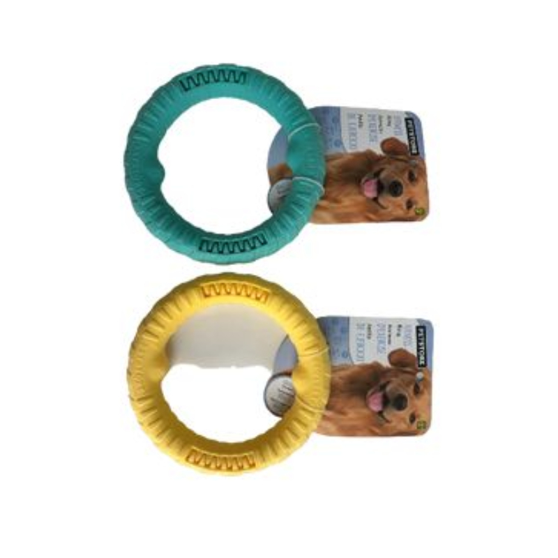 Floating Flying Outdoor Puller Dog Toys Ring - Green Best Price in UAE