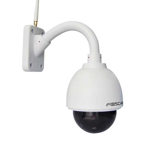 Foscam Fi9828p Waterproof Wireless Dome Ip Camera 1mp 