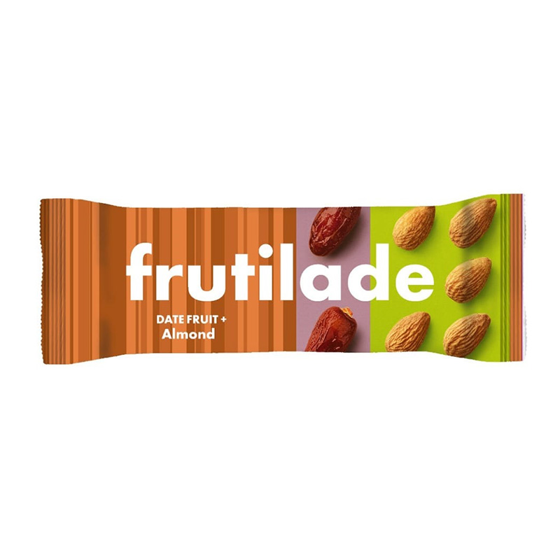 Fruitlade Date Bar 30 G 24 Pcs Box - Almond