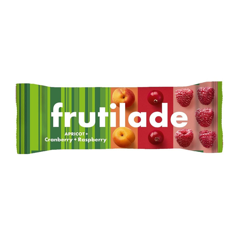 Fruitlade Date Bar 30 G 24 Pcs Box - Cranberries And Raspberries