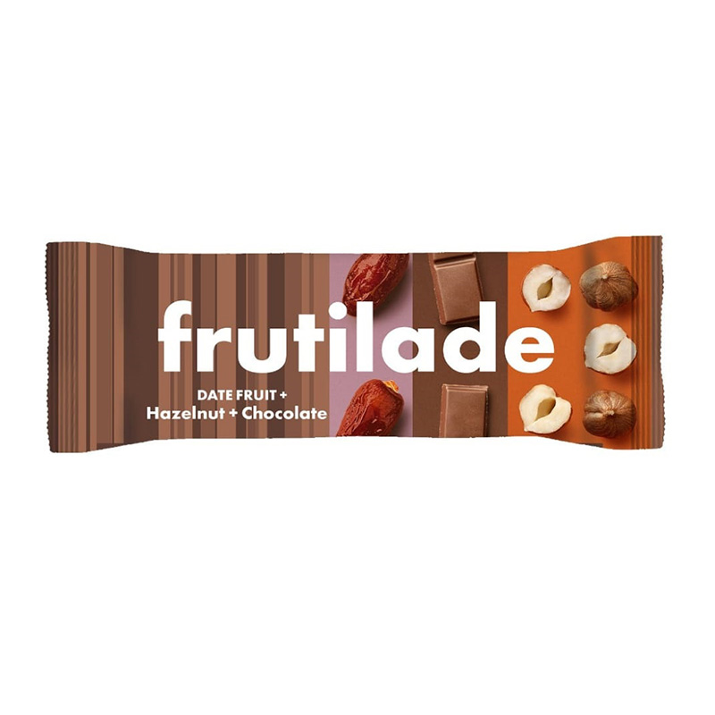 Fruitlade Date Bar 30 G 24 Pcs Box - Hazelnuts and Chocolates