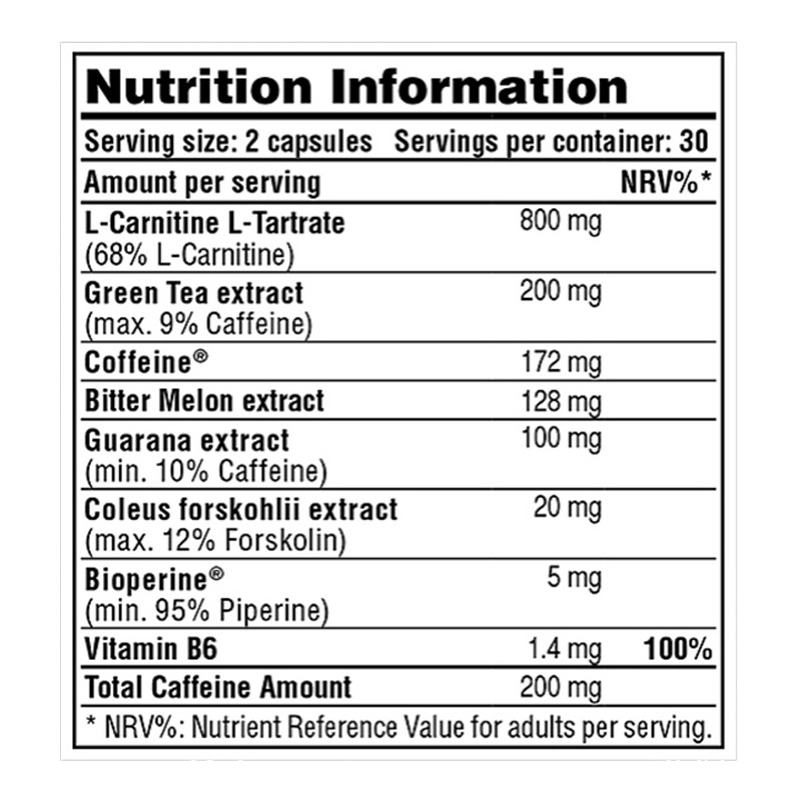 Galvanize Nutrition 212 Fahrenheit 60 Capsules Best Price in UAE