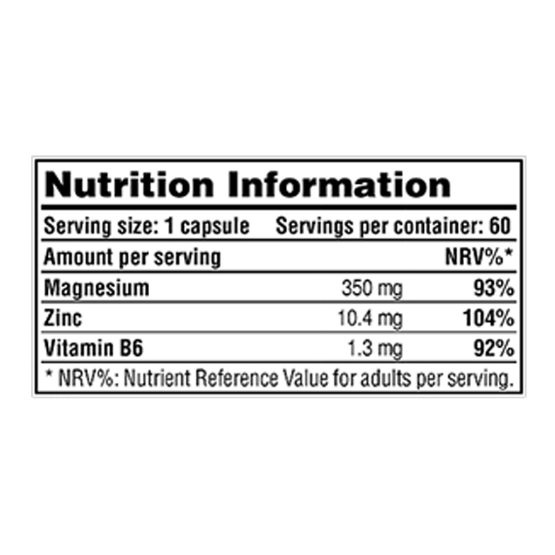 Galvanize Nutrition ZMB Pro 60 Capsules Best Price in UAE