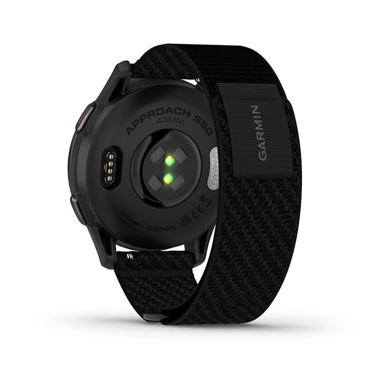 Garmin Approach S50 Slate Aluminium Bezel with Black ComfortFit Nylon Band Watch Best Price in Ajman