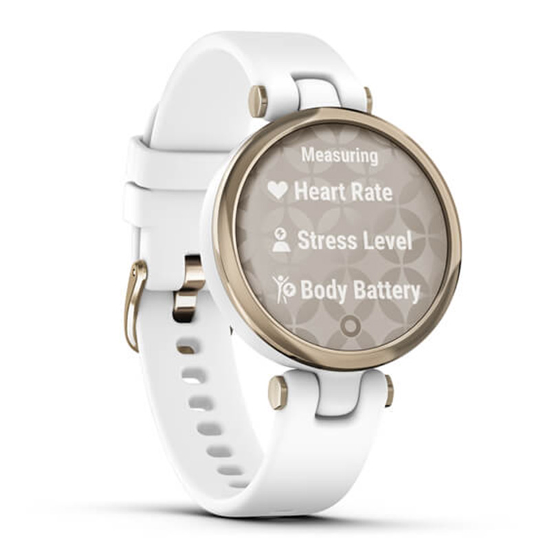 Garmin Cream Gold Bezel with White Case and Silicone Band Best Price in Abudhabi