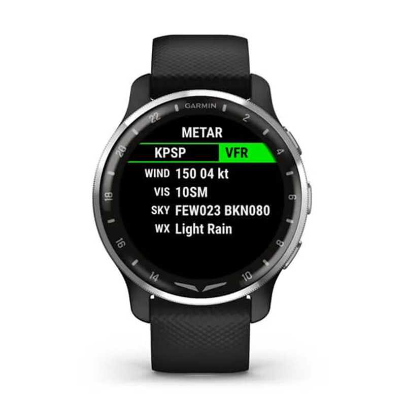 Garmin D2 Air X10 Aviator Smart Watch Black Best Price in Dubai