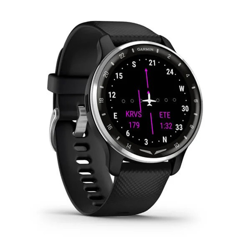 Garmin D2 Air X10 Aviator Smart Watch Black Best Price in Abu Dhabi
