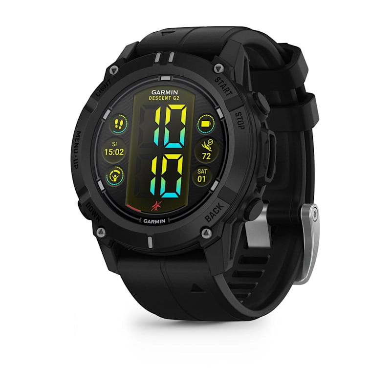 Garmin Descent G2 Black with Black Band Watch