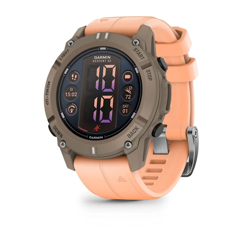 Garmin Descent G2 Paloma with Shell Pink Band Watch