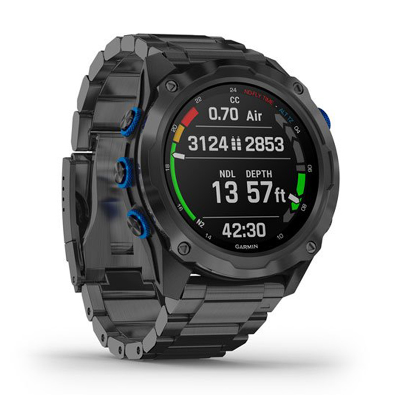 Garmin Descent Mk2i Bundle Titanium Carbon Grey DLC with DLC Titanium Band Bundle Descent T1 Best Price in Abudhabi