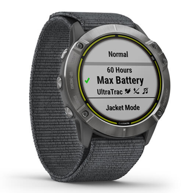 Garmin Enduro Steel with Grey UltraFit Nylon Strap Watch Best Price in Abudhabi