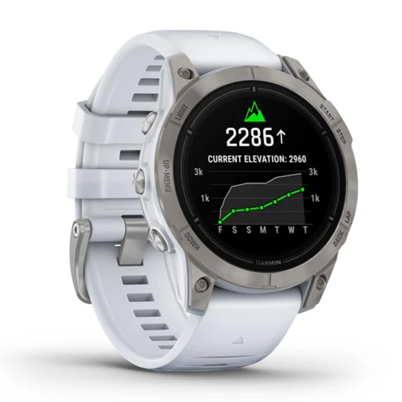 Garmin Epix Pro Gen 2 Sapphire Edition 47 mm Titanium with Whitestone Band Watch Best Price in Abu Dhabi