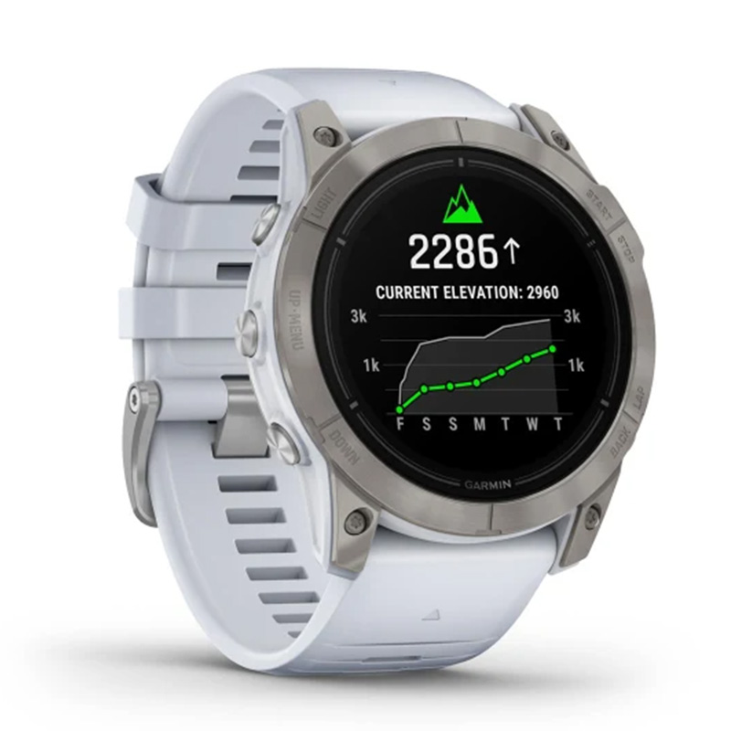 Garmin Epix Pro Gen 2 Sapphire Edition 51 mm Titanium with Whitestone Band Watch Best Price in Abu Dhabi