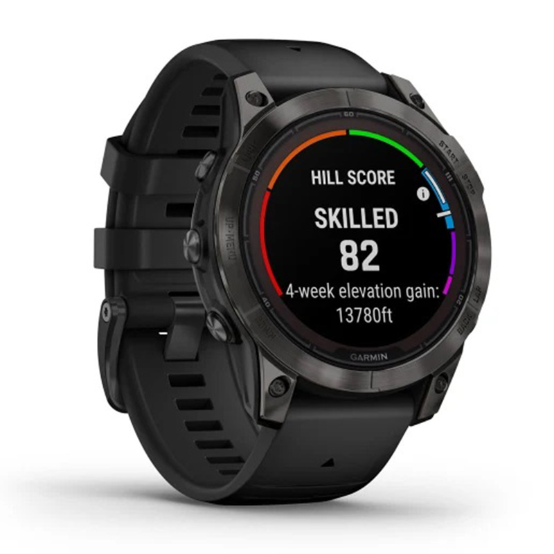 Garmin Fenix 7 Pro Sapphire Solar Edition 47mm Carbon Grey DLC Titanium with Black Band Watch Best Price in Abu Dhabi