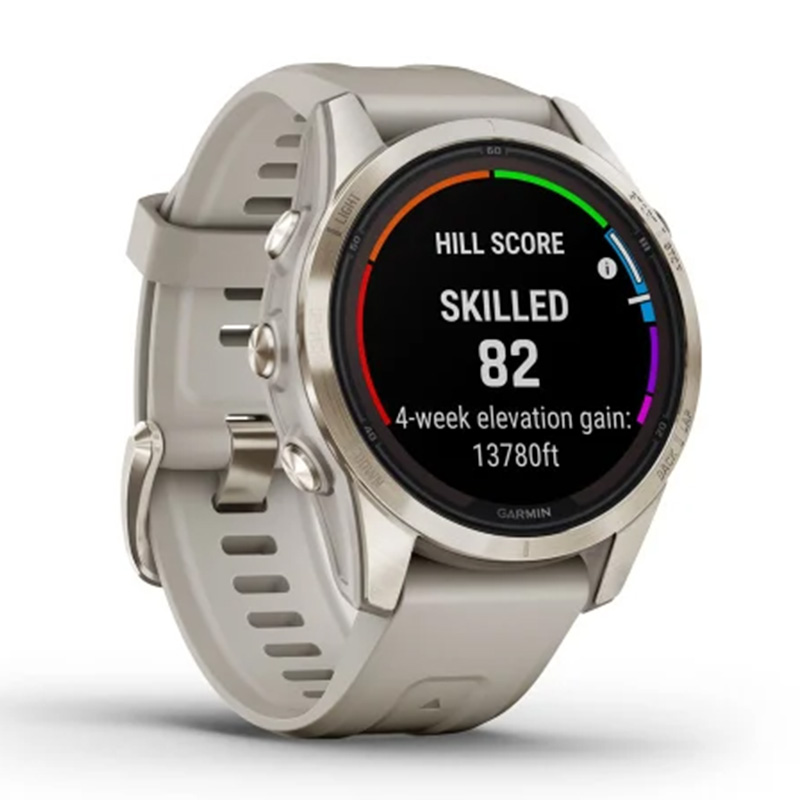 Garmin Fenix 7S Pro Sapphire Solar Edition 42mm Soft Gold with Light Sand Band Watch Best Price in Dubai