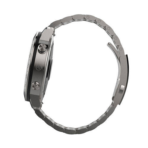 Garmin Fenix Chronos Brushed Stainless Steel Watch Band Price Dubai 