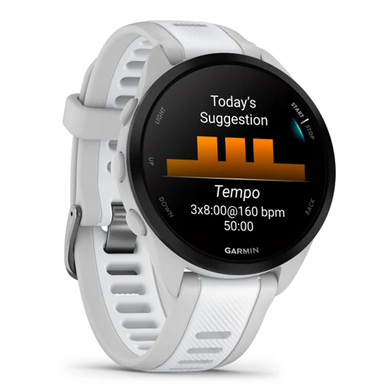 Garmin Forerunner 165 Music Watch Mist Grey/Whitestone Best Price in Abu Dhabi