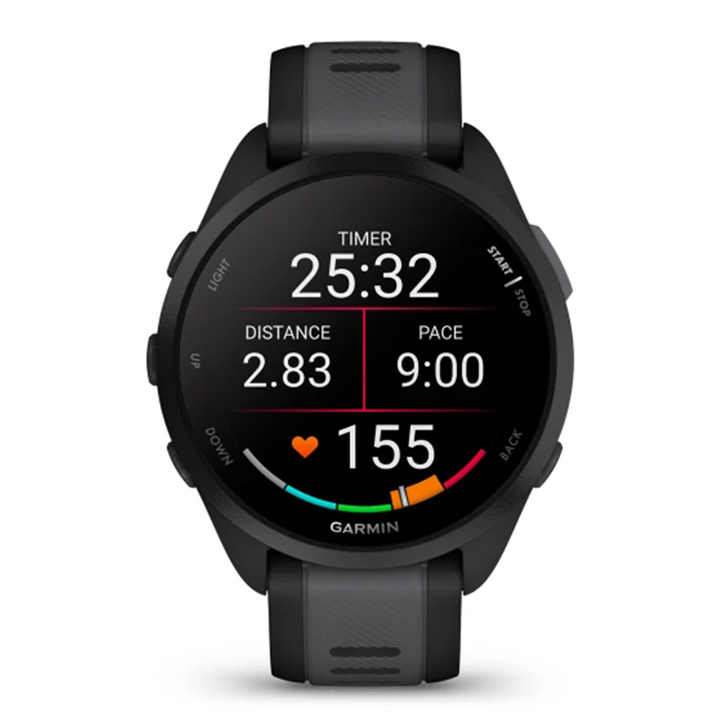 Garmin Forerunner 165 Watch Black/Slate Grey Best Price in Dubai