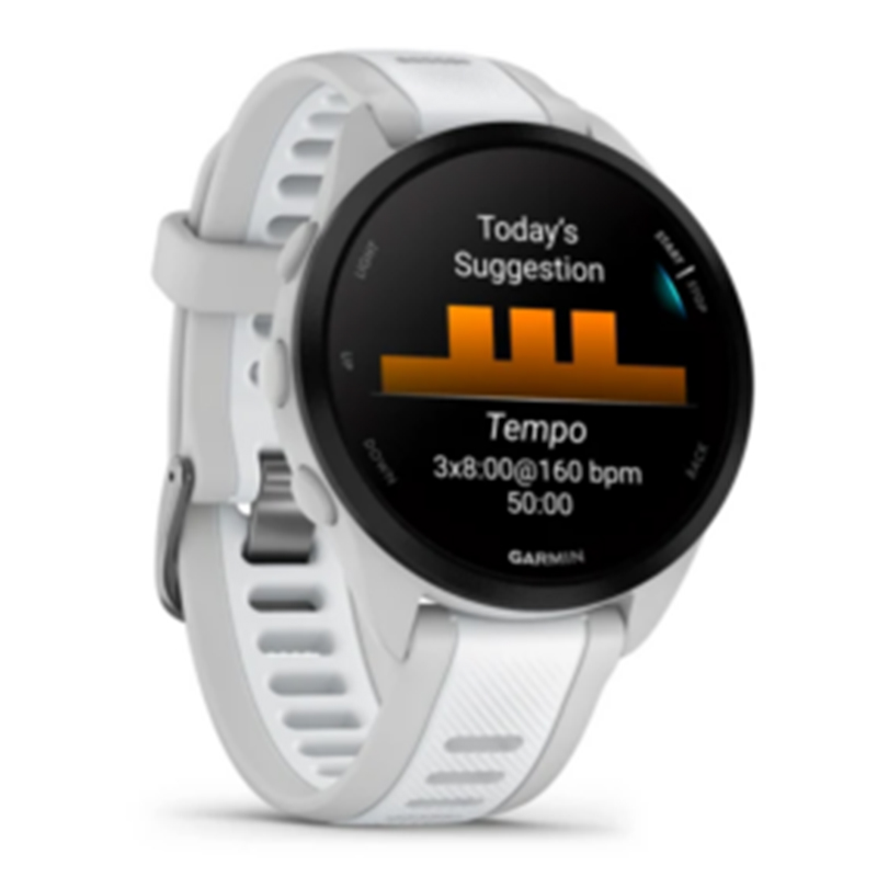 Garmin Forerunner 165 Watch Mist Grey/Whitestone Best Price in Abu Dhabi