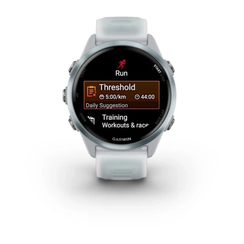 Garmin Forerunner 570 - 42mm Cloud Blue Aluminum with Translucent Whitestone/Cloud Blue Band  Best Price in UAE , Dubai, Abu Dhabi, Sharjah
