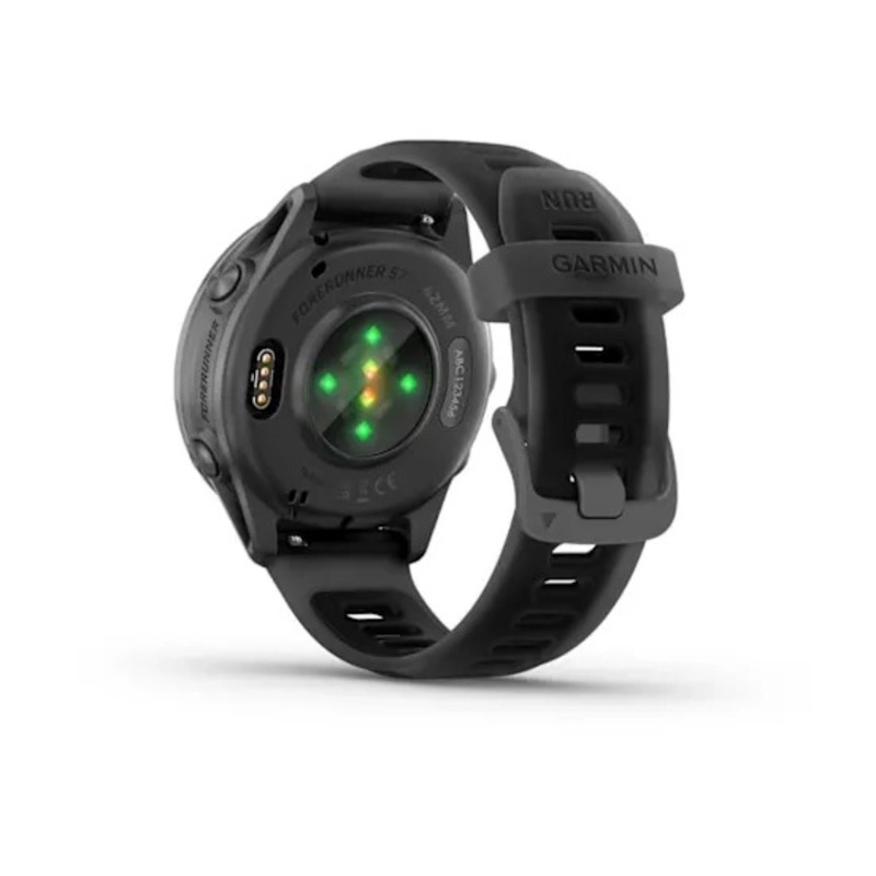 Garmin Forerunner 570 - 42mm Slate Grey Aluminum with Translucent Black/Black Band Best Price in UAE , Dubai, Abu Dhabi, Ajman 