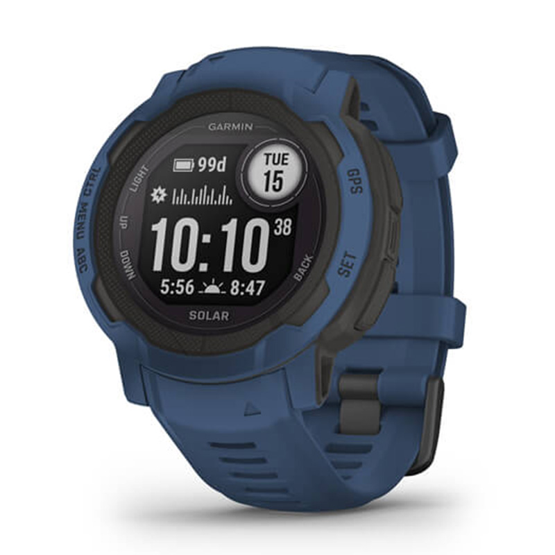 Garmin Instinct 2 Solar Standard Edition Tidal Blue 45 MM Watch