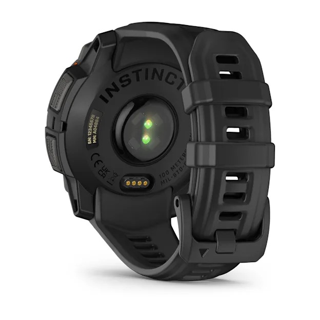 Garmin Instinct 3 – 45 mm Solar Black with Black Band Watch Best Price in Abu Dhabi