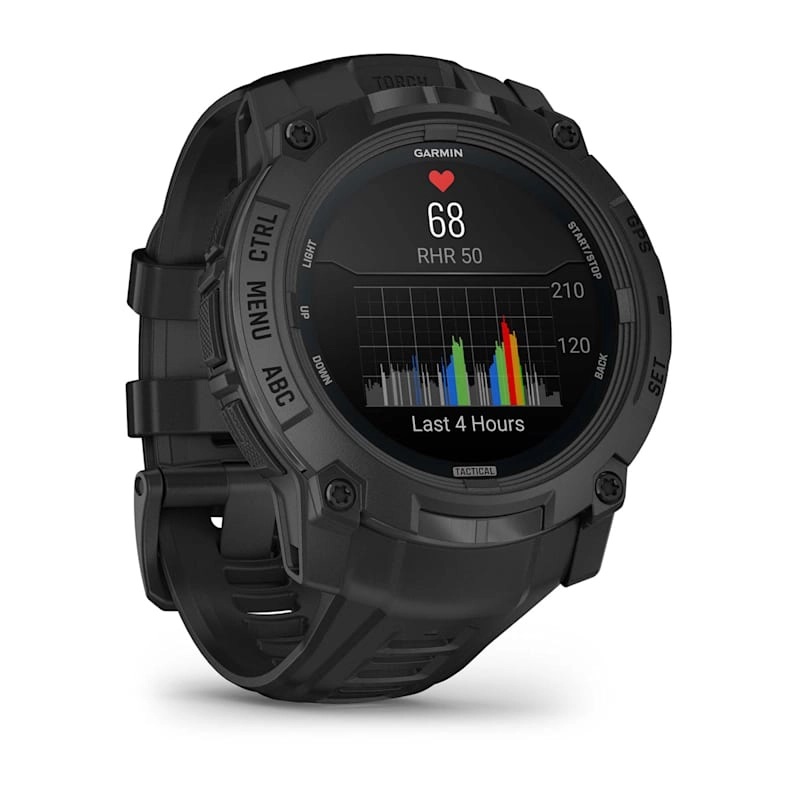 Garmin Instinct 3 – 50 mm AMOLED Tactical Edition Black with Black Band Watch Best Price in Abu Dhabi