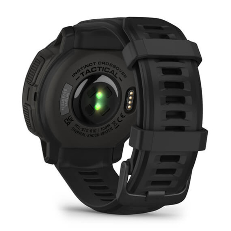 Garmin Instinct Crossover Solar Tactical Edition Watch -  Black Best Price in UAE