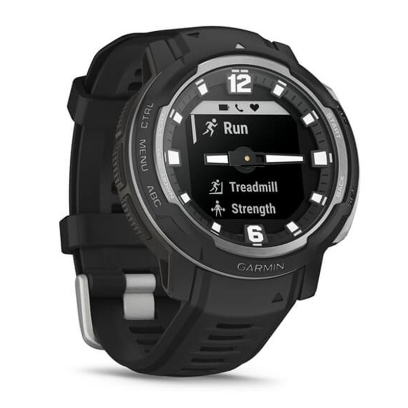Garmin Instinct Crossover Standard Edition Watch -  Black Best Price in Abu Dhabi