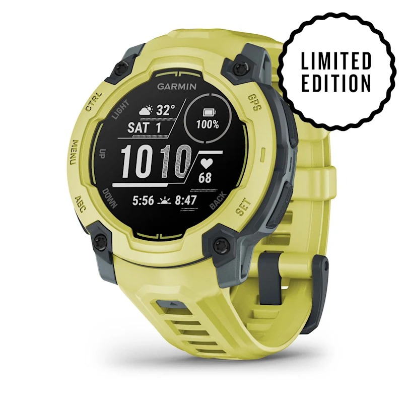 Garmin Instinct E – 45 mm Electric Lime with Electric Lime Band Watch