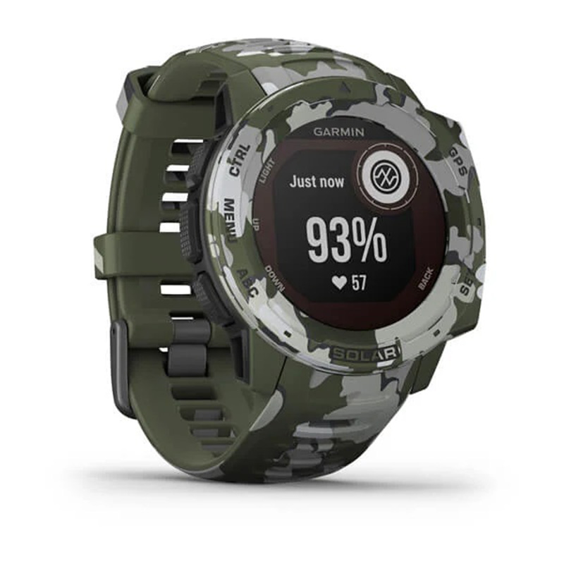 Garmin Instinct Solar Camo Edition Lichen Camo Best Price in UAE