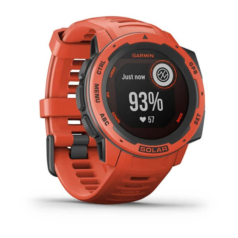 Garmin Instinct Solar Flame Red Color Best Price in UAE