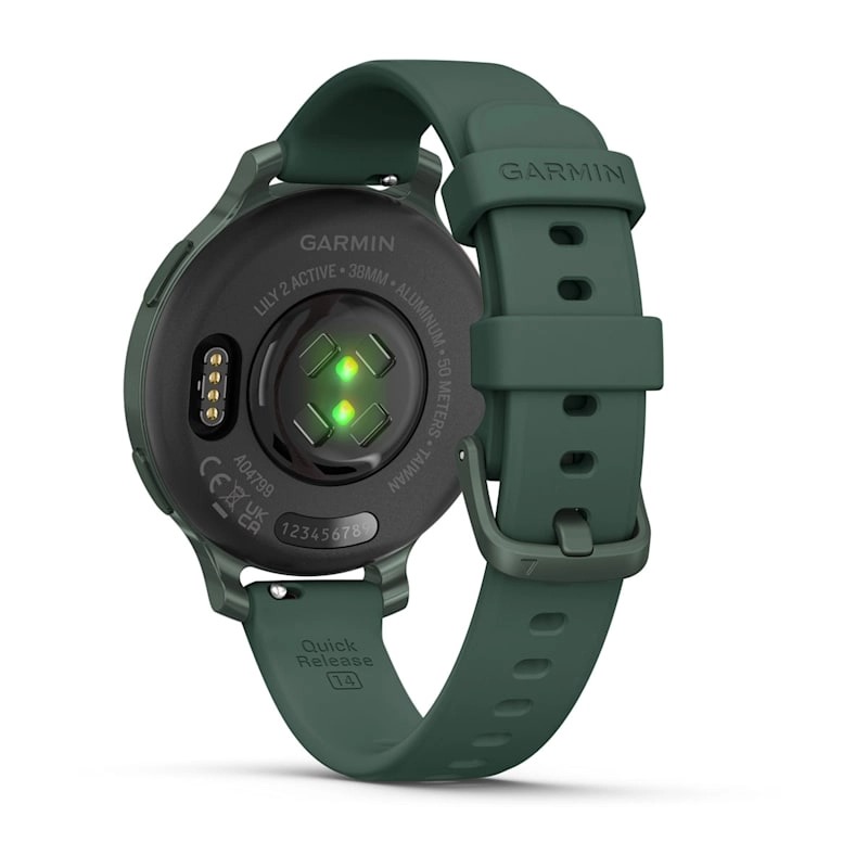 Garmin Lily 2 Active Jasper Green with Jasper Green Silicone Band Watch Best Price in Ajman