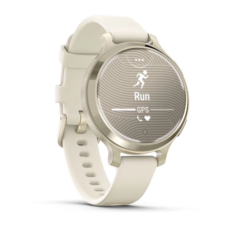 Garmin Lily 2 Active Lunar Gold with Bone Silicone Band Watch Best Price in Abu Dhabi