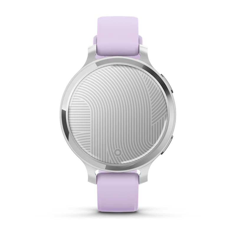 Garmin Lily 2 Active Silver with Purple Jasmine Silicone Band Watch Best Price in Dubai